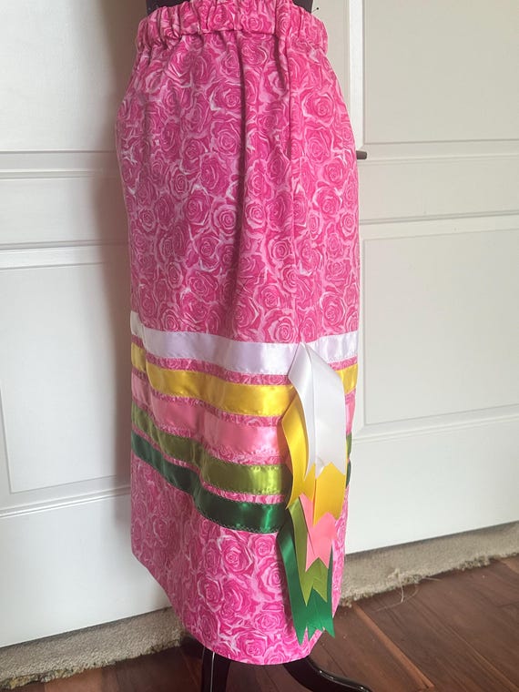 もdrawstring ribbon skirt pink Native American Ribbon Skirt Pink - Etsy