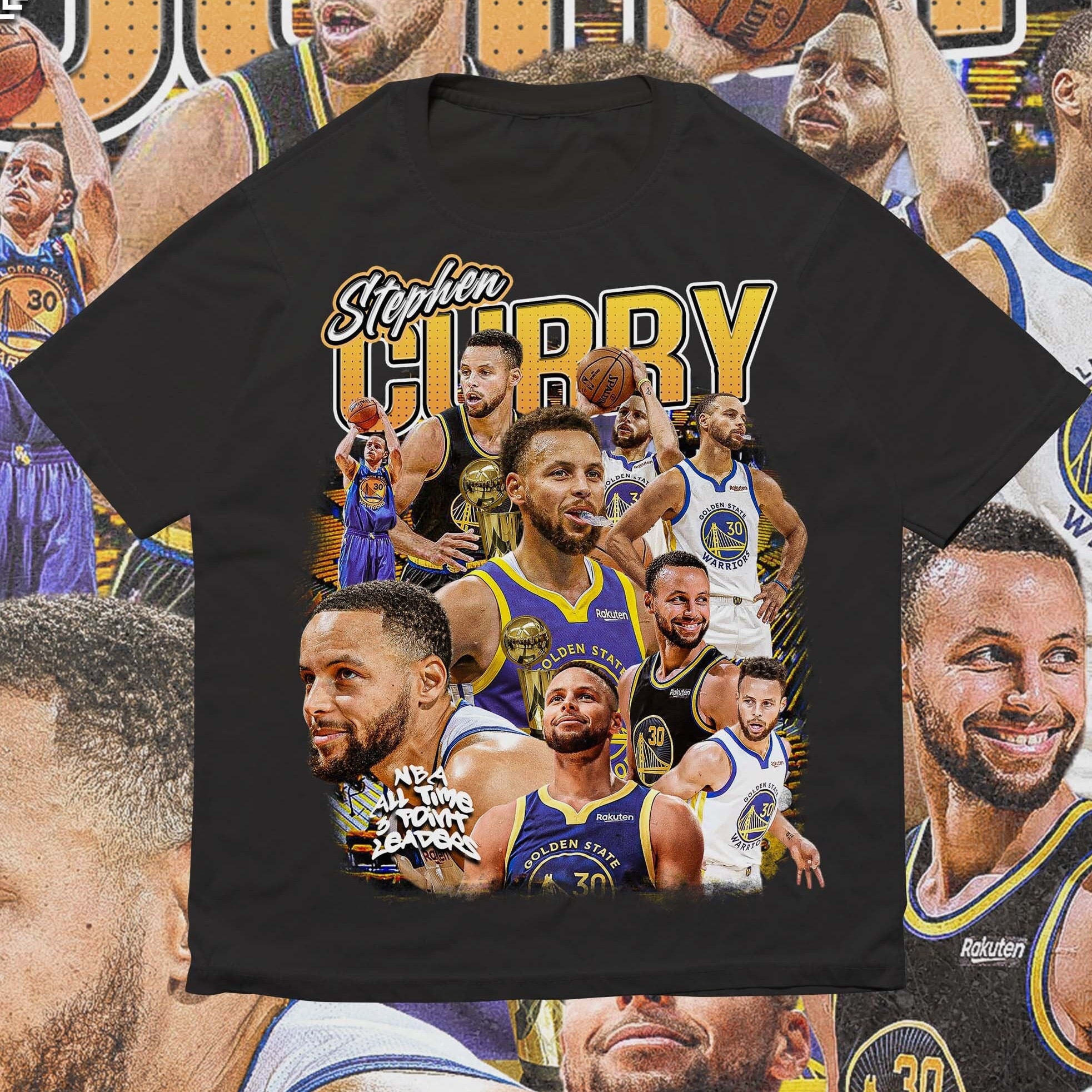 Golden State Warriors Stephen Curry Vintage Shirt - Teexpace