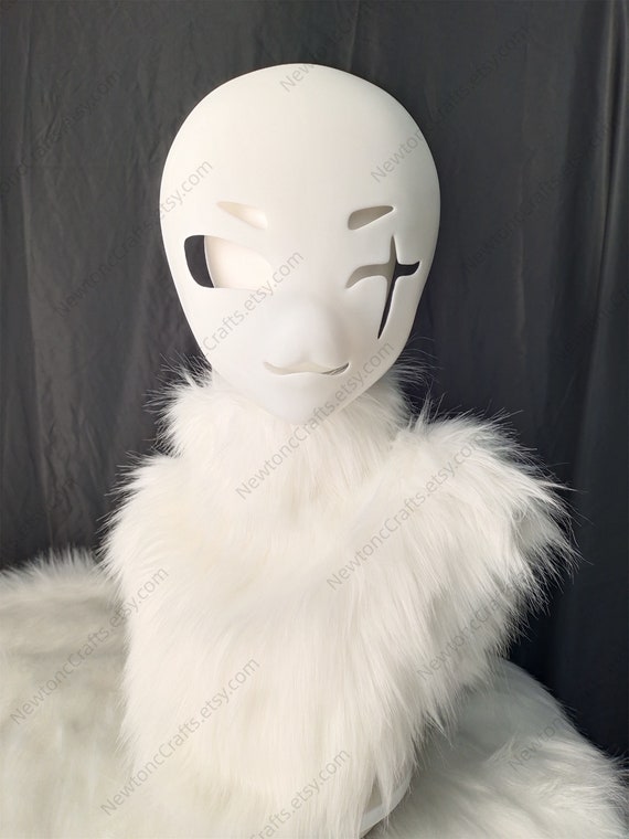 Scar Swordsman Head Base, 3D Printed Fursuit Mask Base