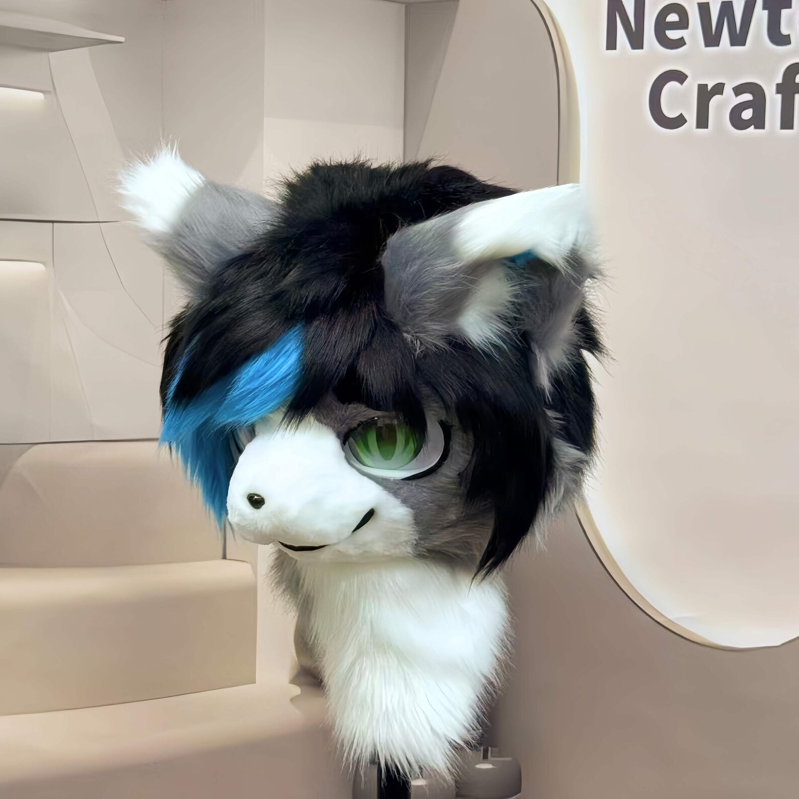 Partial Fursuit Commission, Custom Kemono Fox Head - Etsy