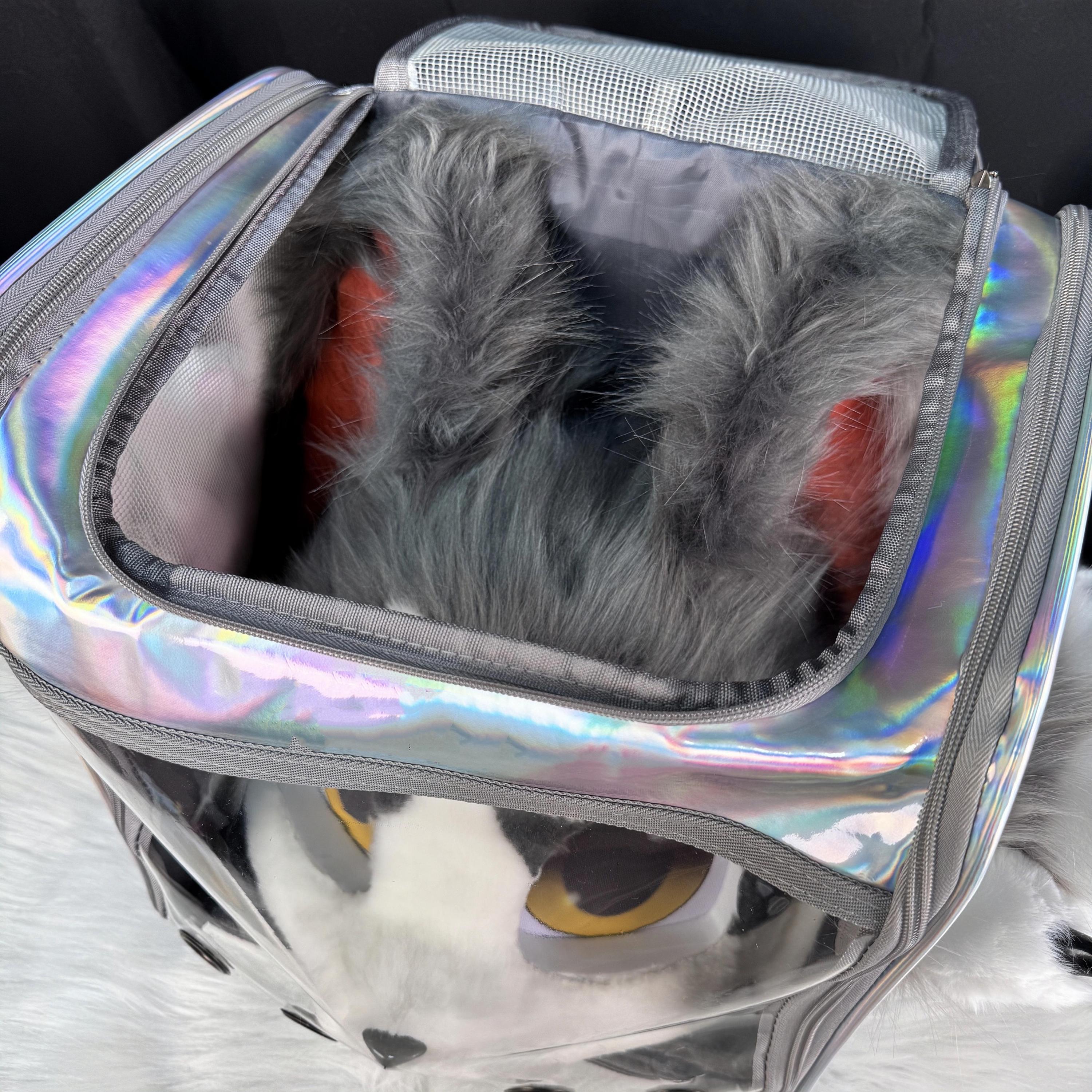 Large Waterproof Furhead Backpack,perfect for Cosplay,kig Kemono