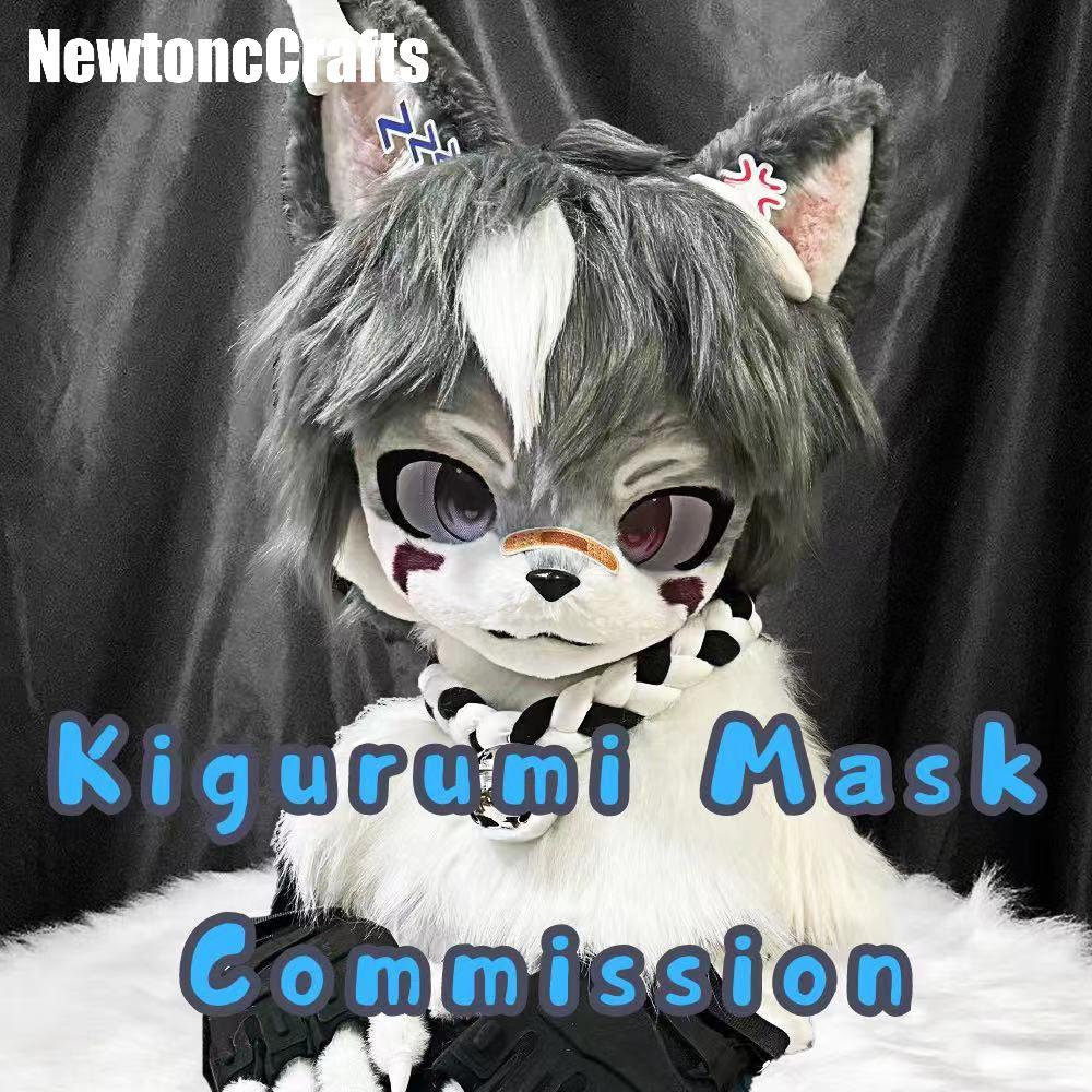 キグルミマスク コスプレ 猫 kigurumi フルヘッド チャリティー 送無
