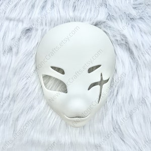 Scar Swordsman Head Base, 3D Printed Fursuit Mask Base, Kigurumi Furry Head, Kig Cat Head Base, Kemono Mask Head Base, Fursona Mask Head