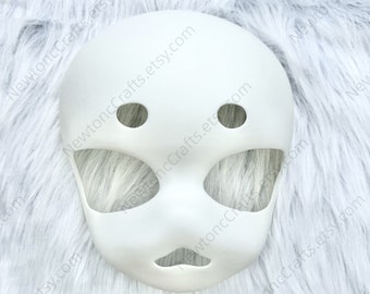 Base de máscara personalizada para fursuit, base de cabeça lisa para kemono.