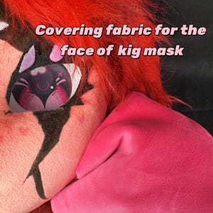 Stretch Lycra Fabric – Kigurumi Face Base, Fursuit Mask DIY (50x50cm)