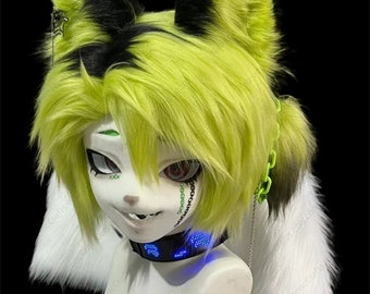 着ぐるみ ケモノ ファースーツ コスプレ コスチューム マスク kig ケモノ 着ぐるみ コスプレ ファーマスク - メルカリ