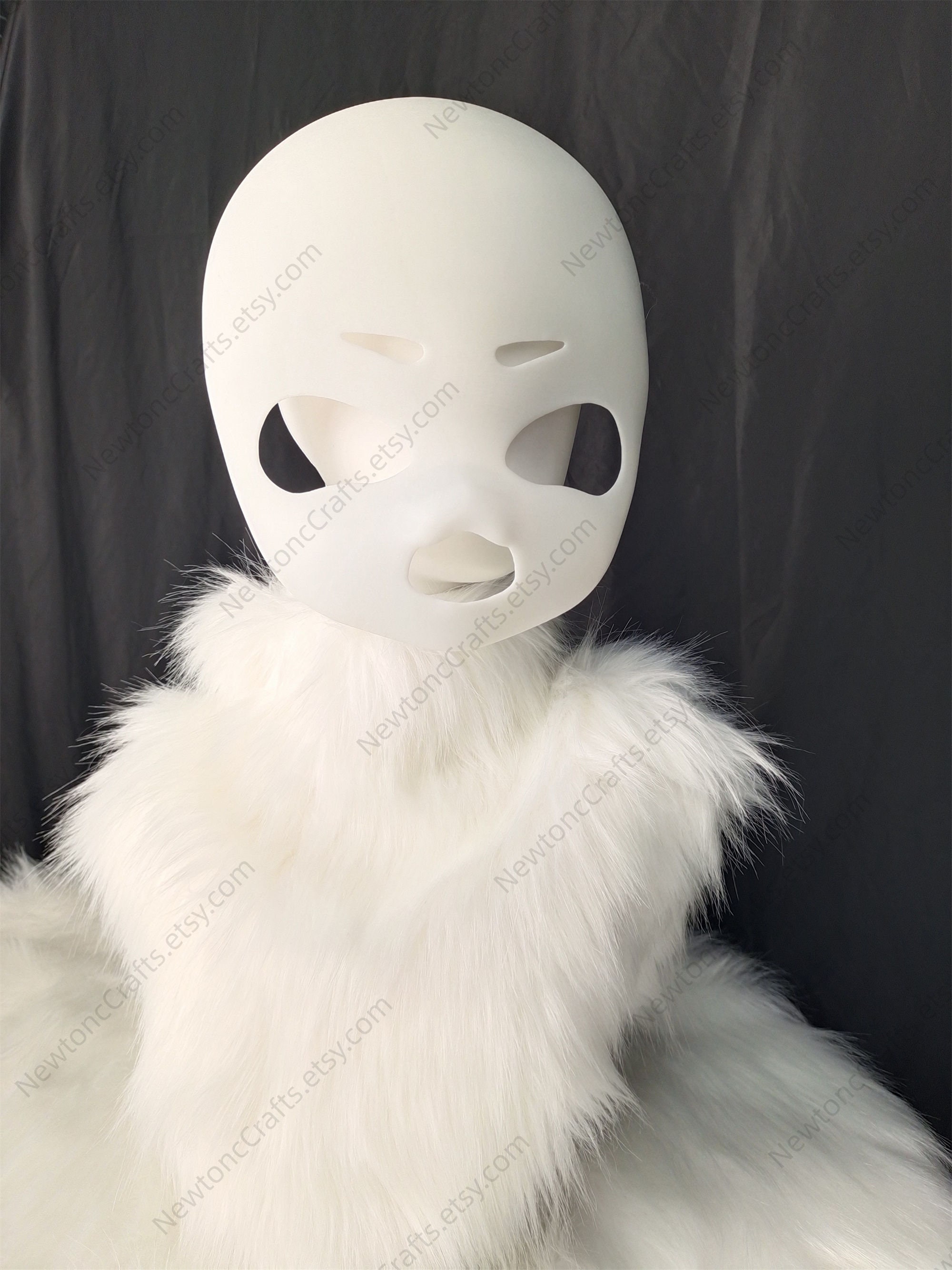 Python Fursuit Smooth 3D Printed Fursuit Head Base, Kigurumi Kemono Mask - Etsy