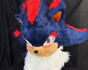 Igel Fursona Head Coup - Vorgefertigte Pelz Kopf Fursuit Maske, Furry Art, Cosplay Accessoire, Kostenlose bereit, Kemono Maske, Geschenk für Kinder!