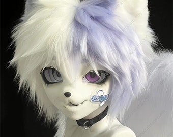 カスタムファースーツヘッドコミッション：ケモノコスプレマスク