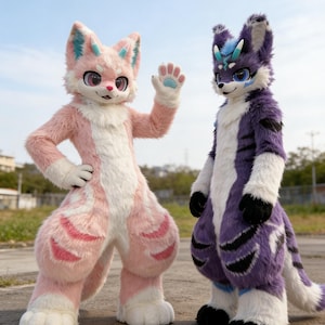 Normal Fursuit Custom Fursuit Commission - Full Suit or Partial - Fursuit Head/tail ...