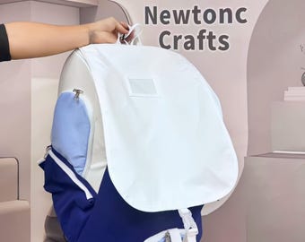 Wasserdichter Fursuit-Rucksack: Schnauzen- und Flugzeugohrloch-Design, leicht zu tragende Doppelschultergurte!