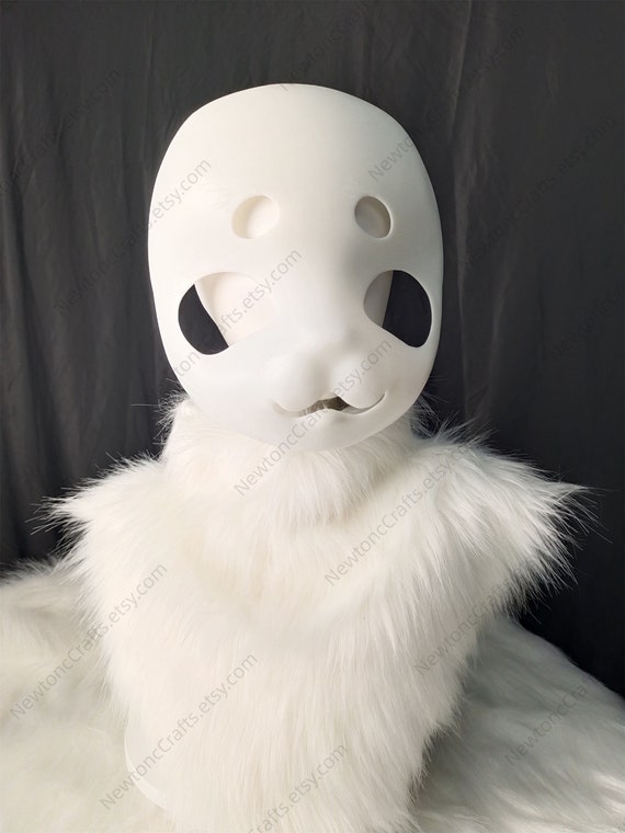 3D Printed Puppy Fursuit Mask Base, Kemono Furry Head - Etsy Norway