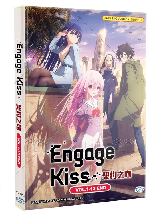 Engage Kiss Anime DVD ep 1-13 End english Dubbed Express 