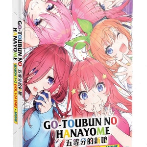 Gotoubun no Hanayome terá um novo anime - Anime United