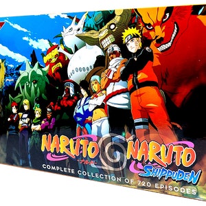 Naruto Shippuden Complete Series Anime DVD(1-720 EPS) English Dubbed