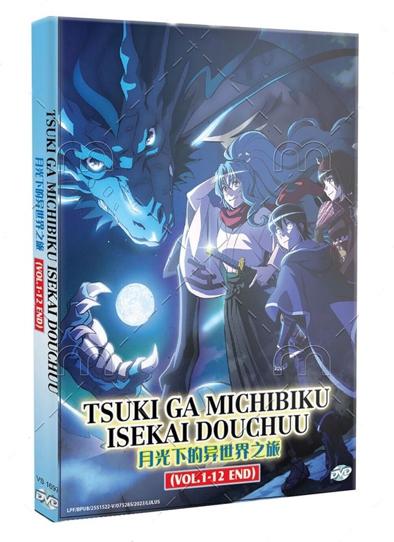 TSUKI GA MICHIBIKU Isekai Douchuu Vol.1-12 End Anime Dvd English