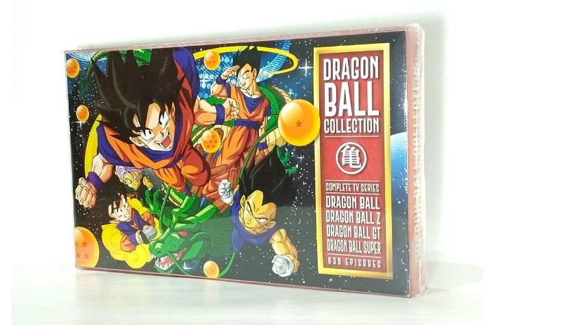 ANIME, DRAGON BALL COMPLETE SAGA, 64 DVD, 639+3 EPISODES, ENG-AUDIO, 12  BOXES