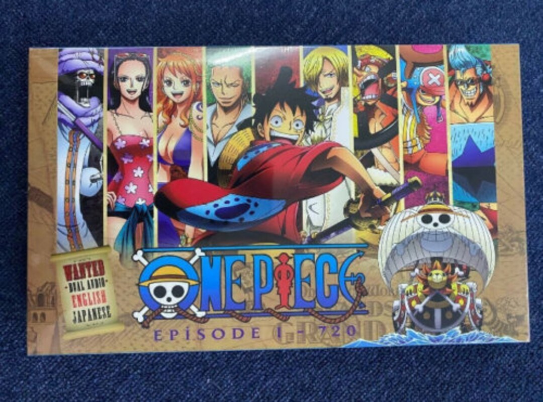 DVD One Piece Collection Series Eps 1 720 English Dubbed 