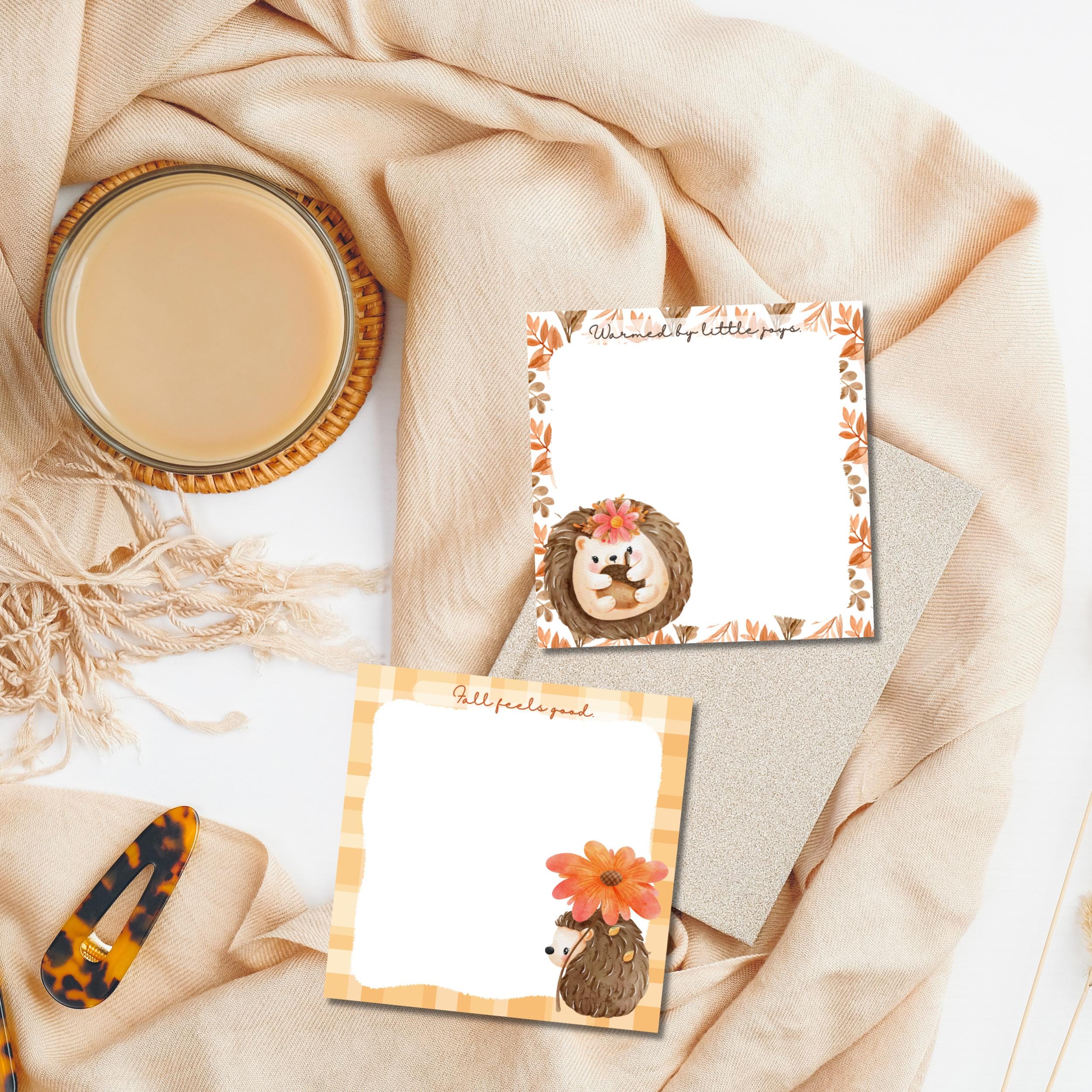 Fall Notepad, Printable Notepad, Positibe Printable, Autumn Print, Fall ...