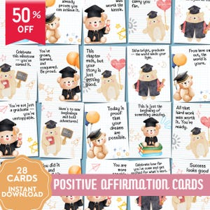 Graduation Affirmation, Positive Affirmation Cards Printable, Positive Sayings, Mental Health Self Care, Graduation Cards, Graduation Gift