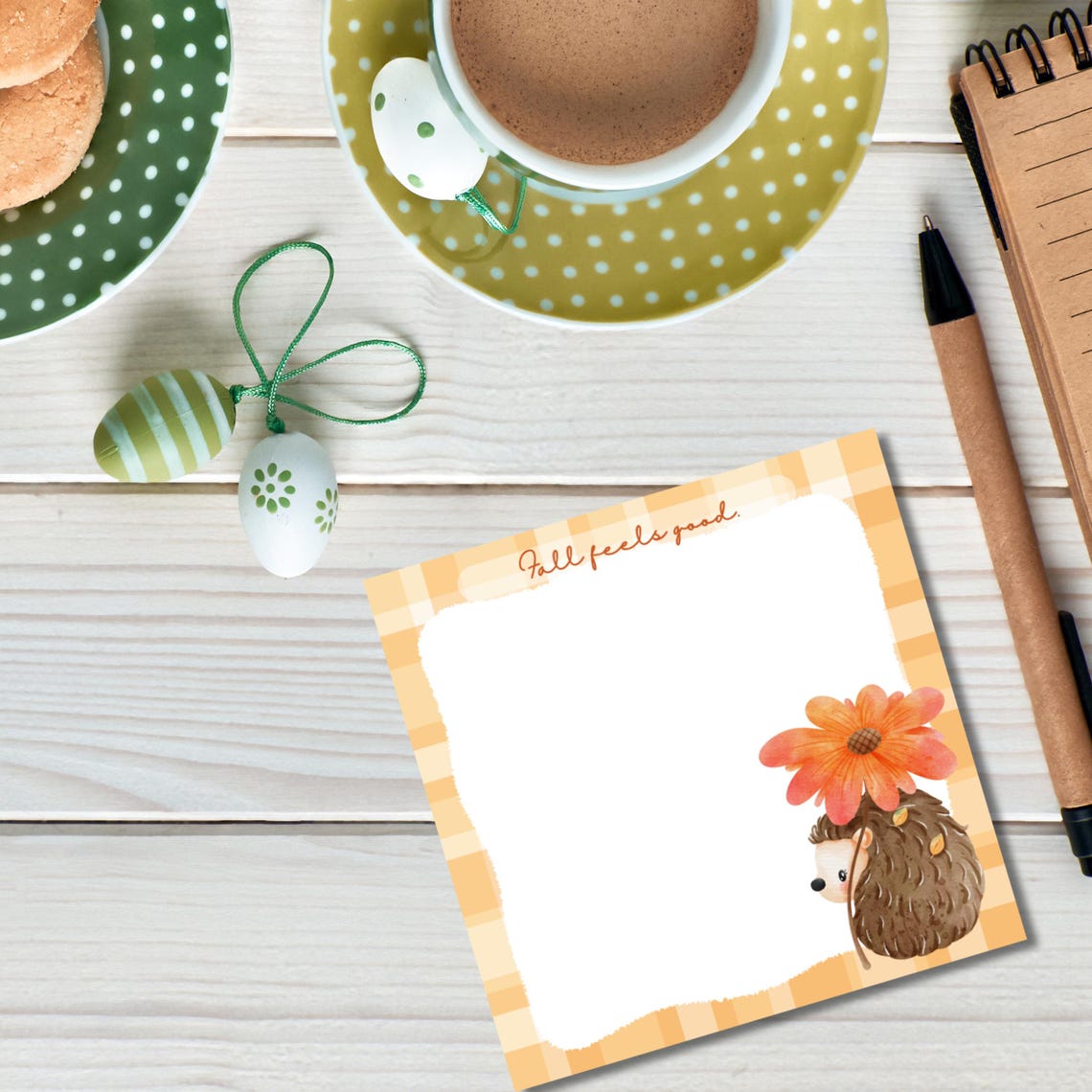 Fall Notepad, Printable Notepad, Positibe Printable, Autumn Print, Fall ...