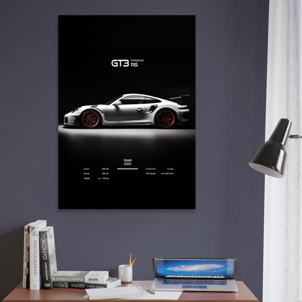 Porsche 911 GT3 Poster | Digital Download | Porsche 911 Wall Art | 911 Poster | Auto Poster | Auto Wandbild Digital