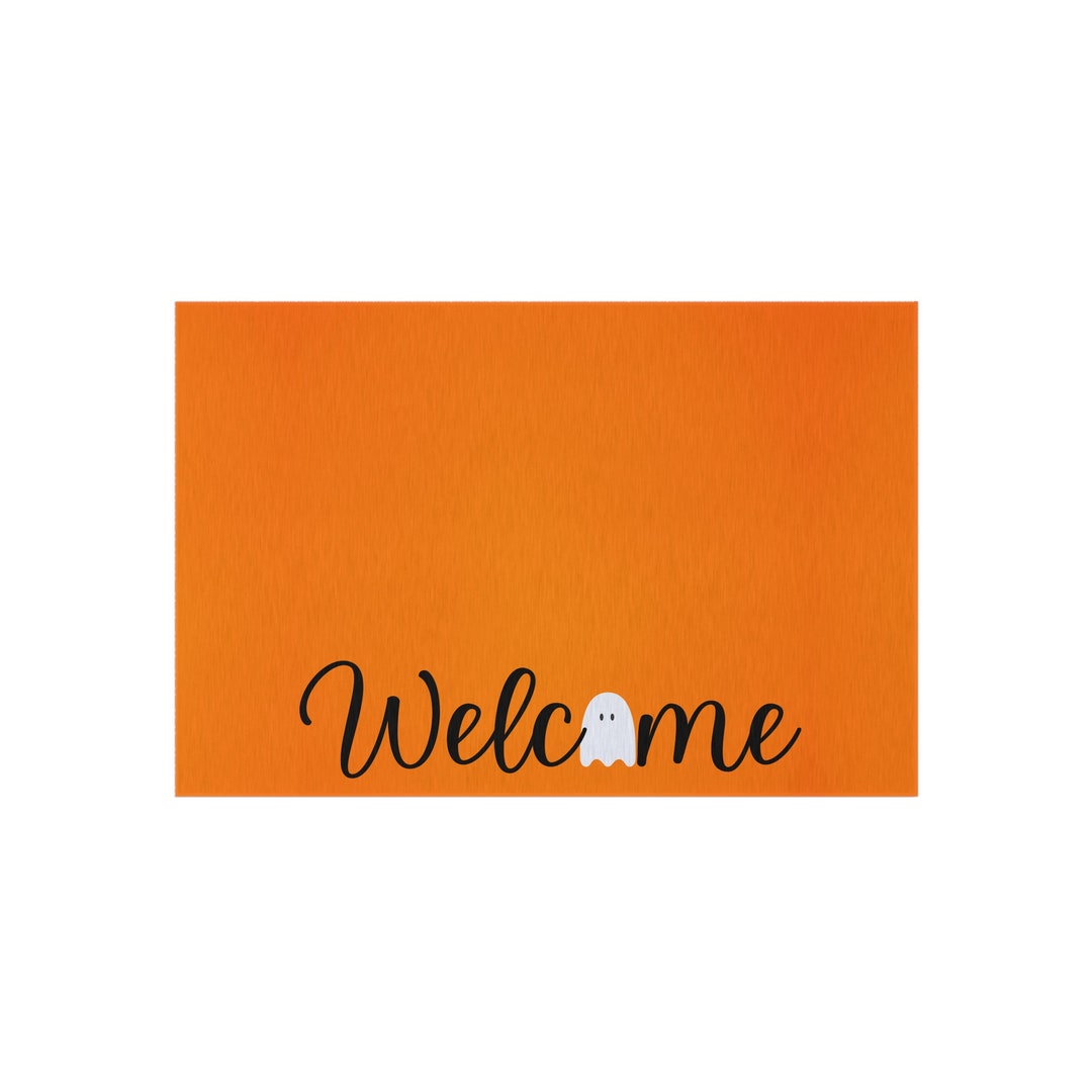 Outdoor Halloween Rug Outdoor Halloween Decor Outdoor Etsy