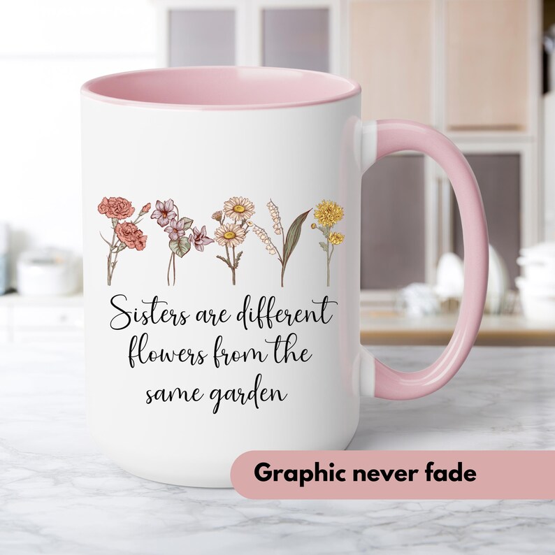 Customized Mug for Sister, Custom Sister Gifts, Sisters Are Different