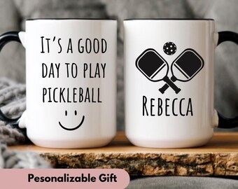 Custom Pickleball gift, funny pickleball gift, pickleball lovers, custom pickleball mug, Pickleball players gift,Xmas gift, funny player mug