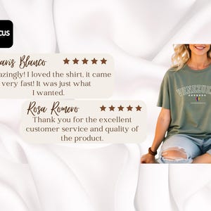 May include: Olive green t-shirt with "VENEZUELA" printed across the chest in white, with a small graphic below. The shirt is worn by a person. Customer reviews are displayed on the left side of the image.