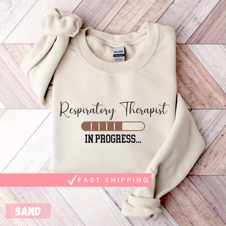 Floral Respiratory Therapist Sweatshirt Respiratory Therapy Graphic