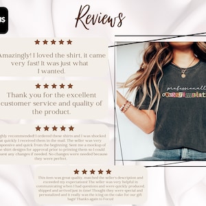 May include: Dark grey t-shirt with the text "professionally OVERSTIMULATED" in colourful block letters. The shirt is worn by a person. The image also includes customer reviews and the Focus logo.