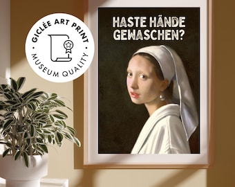 Guest toilet picture, bathroom poster, guest toilet poster, toilet picture, toilet poster, funny poster, washing hands print, toilet decoration, bathroom