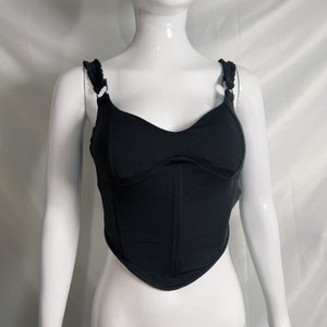 Women's Black Tight Corset | Gothic tight -fitting corset | Shopbop black tight -fitting clothes