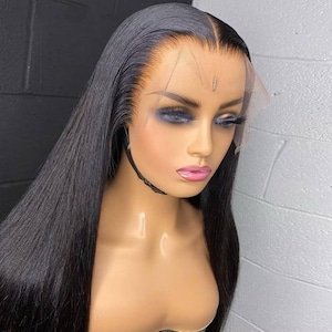 13*4 straight lace Frontal human hair Wig