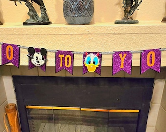 Disney Halloween banner