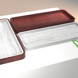2 Tray / Wood CNC Product / Digital File