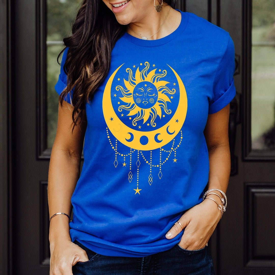 Green Sun & Moon Thermal Tee main image 0