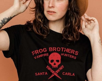 Lost Boys T Shirt - frog brothers, vampire hunters, santa carla, killers, 80s movie, the - Graphic Tee, All Sizes & Colors