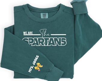 Custom Team Mascot Sweatshirt | Personalized School Spirit Crewneck