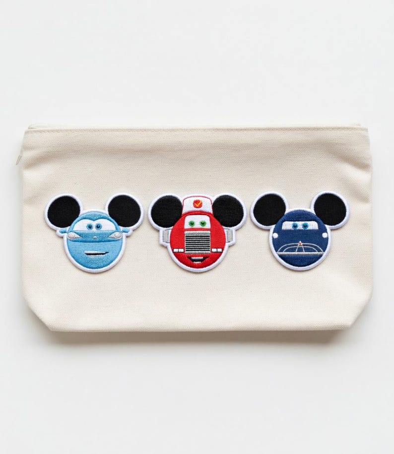 Parches bordados de orejas de Mickey de Disney Pixar Cars - Rayo McQueen, Mater, Sally - Aplique para chaqueta, mochila o sombrero imagen 6