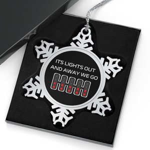 Formula 1 Ornament Formula 1 Christmas F1 Ornament F1 Christmas Gift for Formula 1 Fan Christmas Gift for F1 Fans