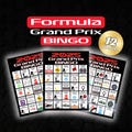 Formula 1 Bingo F1 Bingo for Formula 1 Fans Formula 1 Party F1 Party F1 Grand Prix Bingo Cards F1 Games Formula 1 Games Formula 1 Gift