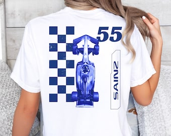 Carlos Sainz Williams Shirt Carlos Sainz Shirt Carlos Sainz Formula 1 Shirt for Sainz Fan F1 Shirt Williams F1