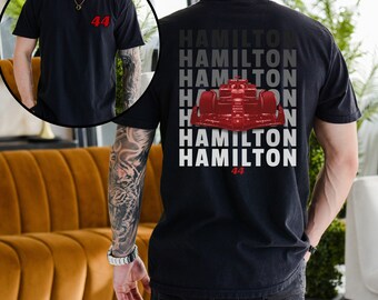Lewis Hamilton Ferrari Lewis Hamilton Shirt Hamilton Formula 1 Shirt for Hamilton Fan F1 Shirt Ferrari F1 Lewis Hamilton Tshirt