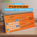 F1 Calendar McLaren Formula 1 Calendar Formula 1 Desk Calendar for F1 Fan 2026 Season F1 McLaren Calendar Gift for Formula 1 Fan McLaren F1