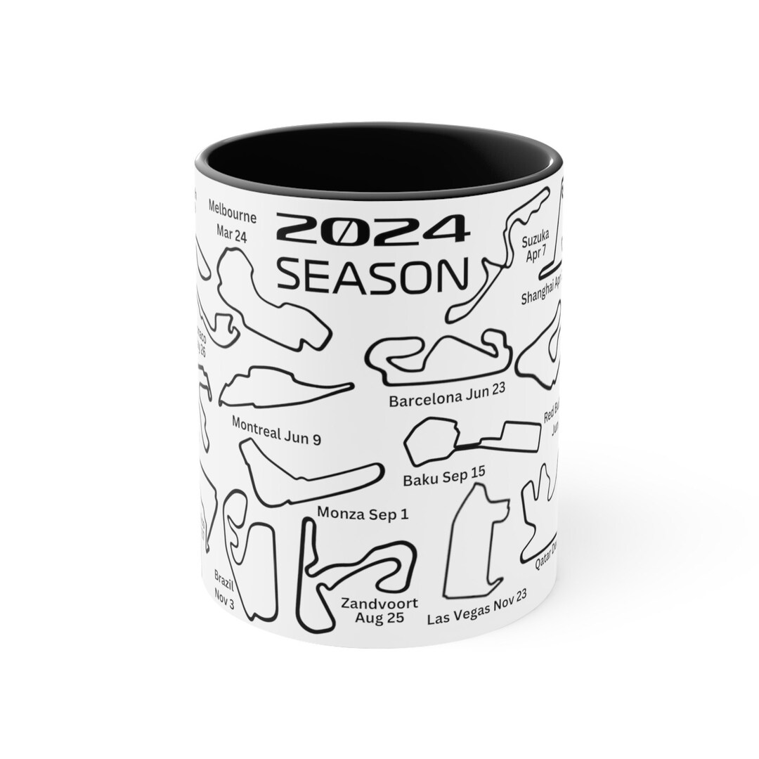 Formula 1 Gift for F1 Fan Formula 1 Mug With Race Tracks 2024 Etsy