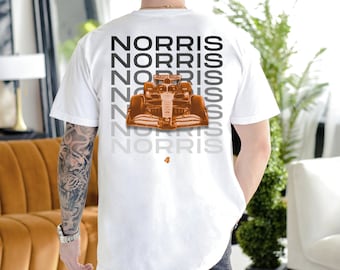 Lando Norris Shirt Lando Norris Formula 1 Shirt for Norris Fan F1 Shirt McLaren F1 Lando Norris Tshirt
