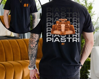 Oscar Piastri Shirt Oscar Piastri Formula 1 Shirt for Piastri Fan F1 Shirt McLaren F1 Oscar Piastri Tshirt