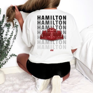 Lewis Hamilton Ferrari Lewis Hamilton Shirt Hamilton Formula 1 Shirt for Hamilton Fan F1 Shirt Ferrari F1 Lewis Hamilton Tshirt